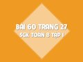 Bài 60 trang 27 SGK Toán 8 tập 1