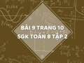 Bài 9 trang 10 SGK Toán 8 tập 2