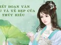 Đoạn văn miêu tả vẻ đẹp của Thuý Kiều