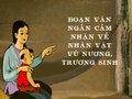 Đoạn văn ngắn cảm nhận về nhân vật Vũ Nương, Trương Sinh