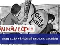 Nghị luận về vấn đề bạo lực gia đình