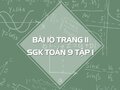 Bài 10 trang 11 SGK Toán 9 tập 1
