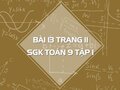 Bài 13 trang 11 SGK Toán 9 tập 1