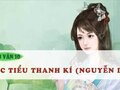 Soạn bài Đọc Tiểu Thanh kí (Nguyễn Du)