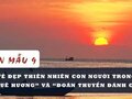 Cảm nhận vẻ đẹp thiên nhiên con người trong bài thơ Quê hương và Đoàn thuyền đánh cá