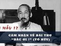 Nêu cảm nhận về bài thơ Bác ơi (Tố Hữu)