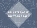 Bài 43 trang 121 SGK Toán 8 tập 2