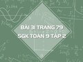 Bài 31 trang 79 SGK Toán 9 tập 2