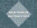 Bài 81 trang 99 SGK Toán 9 tập 2