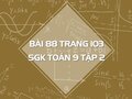 Bài 88 trang 103 SGK Toán 9 tập 2