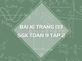 Bài 16 trang 133 SGK Toán 9 tập 2
