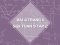Bài 4 trang 11 SGK Toán 9 tập 2