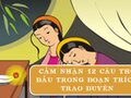 Cảm nhận 12 câu thơ đầu trong đoạn trích Trao duyên