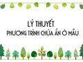 Lý thuyết Phương trình chứa ẩn ở mẫu và các dạng bài thường gặp