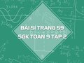 Bài 51 trang 59 SGK Toán 9 tập 2