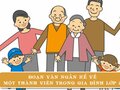 Đoạn văn ngắn kể về một thành viên trong gia đình lớp 2
