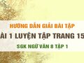 Bài 1 luyện tập trang 157 SGK Ngữ văn 8