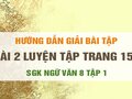 Bài 2 luyện tập trang 157 SGK Ngữ văn 8