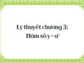 Hàm số y = ax2: Lý thuyết và các dạng bài thường gặp