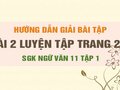 Bài 2 luyện tập trang 201 SGK Ngữ văn 11 tập 1
