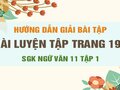 Bài luyện tập trang 193 SGK Ngữ văn 11 tập 1