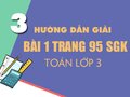 Bài 1 trang 95 SGK Toán 3
