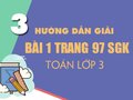 Bài 1 trang 99 SGK Toán 3