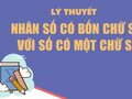 Lý thuyết nhân số có bốn chữ số với số có một chữ số