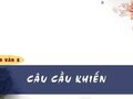 Soạn bài Câu cầu khiến