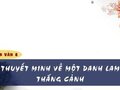 Soạn bài Thuyết minh về một danh lam thắng cảnh