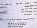 Đề thi học kì 1 môn Ngữ văn 9 quận Đống Đa năm 2019/2020