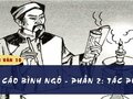 Soạn bài Đại cáo bình Ngô phần 2: Tác phẩm