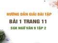Bài 1 trang 11 SGK Ngữ văn 9 tập 2