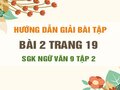 Bài 2 trang 19 SGK Ngữ văn 9 tập 2
