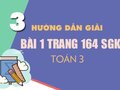 Bài 1 trang 164 SGK Toán 3