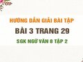 Bài 3 trang 29 SGK Ngữ văn 8 tập 2