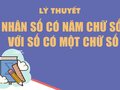 Lý thuyết nhân số có năm chữ số với số có một chữ số