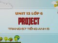 Project Tiếng Anh lớp 6 Unit 12 trang 67 SGK Tiếng Anh