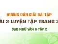 Bài 2 luyện tập trang 35 SGK Ngữ văn 6 tập 2