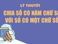 Lý thuyết chia số có năm chữ số với số có một chữ số