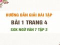 Bài 1 trang 4 SGK Ngữ văn 7 tập 2