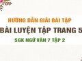 Bài luyện tập trang 5 SGK Ngữ văn 7 tập 2
