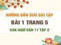 Bài 1 trang 5 SGK Ngữ văn 11 tập 2