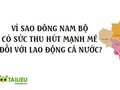 Đông Nam Bộ có sức thu hút mạnh mẽ đối với lao động cả nước