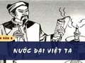 Soạn bài Nước Đại Việt ta