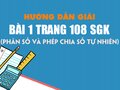 Bài 1 trang 108 SGK Toán 4