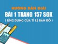 Bài 1 trang 157 SGK Toán 4