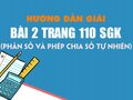 Bài 2 trang 110 SGK Toán 4