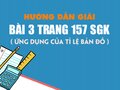 Bài 3 trang 157 SGK Toán 4