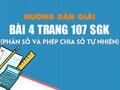 Bài 4 trang 107 SGK Toán 4